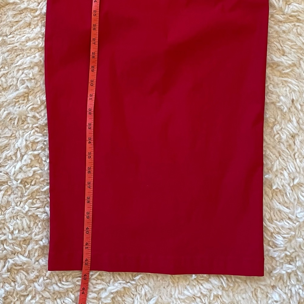 NWT Red fitted dress Juniors size Large - Picture 5 of 6